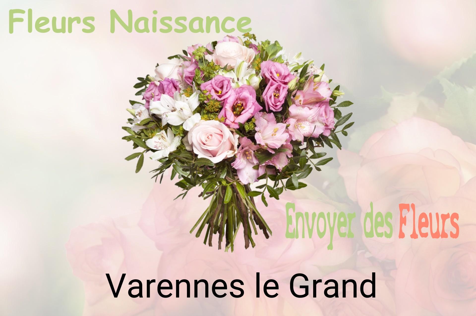 Bouquet de fleurs de naissance livré à Varennes-le-Grand