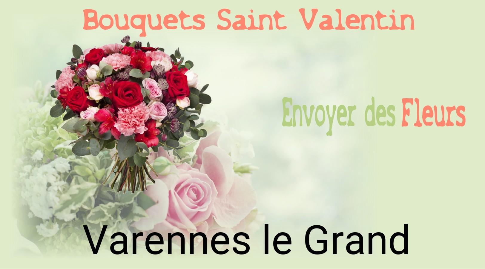 Roses de Saint-Valentin livrées à Varennes-le-Grand